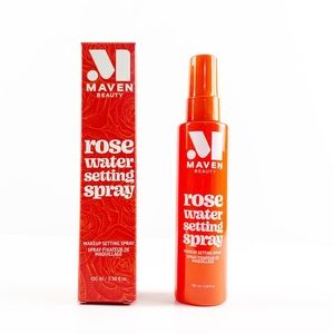 NEW Maven Beauty Rose Water Setting Spary NIB